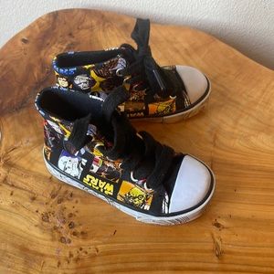 Converse Star Wars high tops size 7